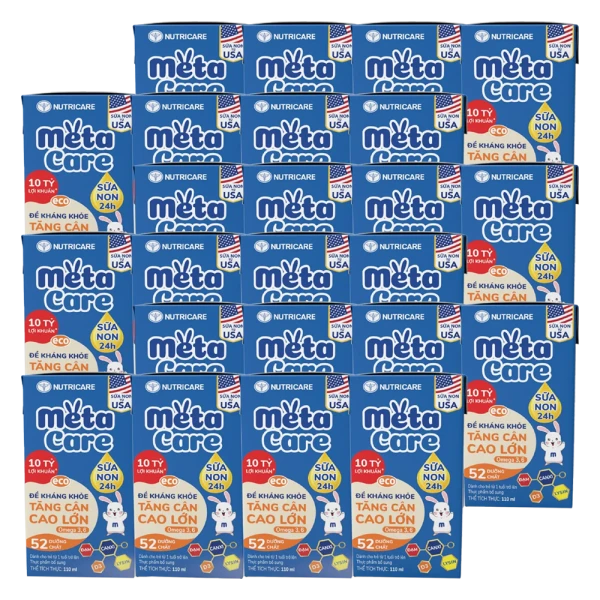 6 lốc Sữa dinh dưỡng pha sẵn MetaCare Eco 4x110ml