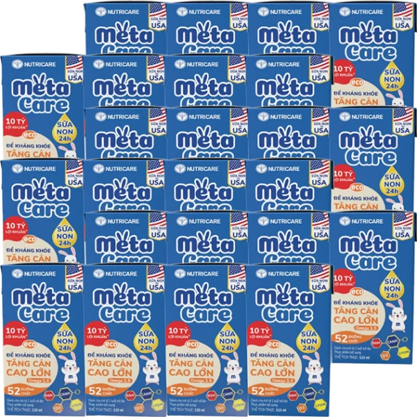 6 lốc Sữa dinh dưỡng pha sẵn MetaCare Eco 4x110ml