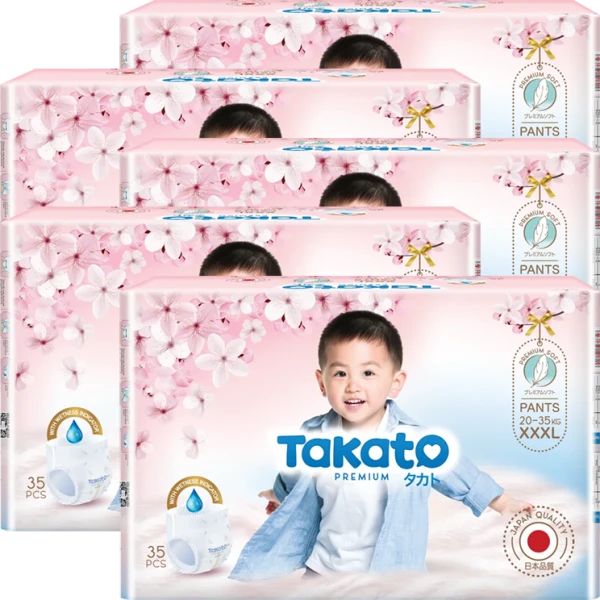 Combo 5 Tã quần Takato XXXL