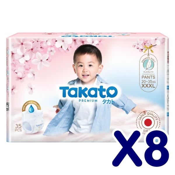 Combo 8 Tã quần Takato XXXL