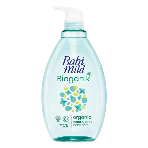Sữa tắm gội toàn thân trẻ em Babi Mild Bioganik 800ml