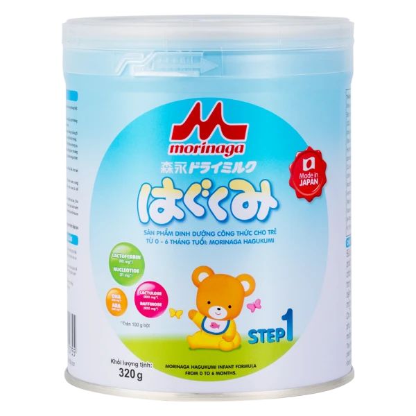 Sản phẩm dinh dưỡng công thức: MORINAGA HAGUKUMI