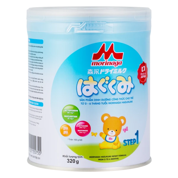Sản phẩm dinh dưỡng công thức: MORINAGA HAGUKUMI