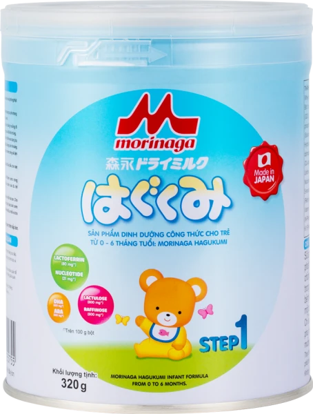 Sản phẩm dinh dưỡng công thức: MORINAGA HAGUKUMI