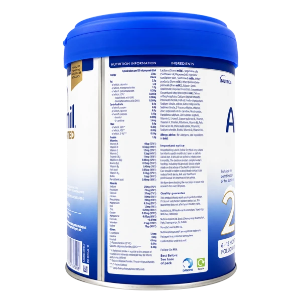 Sữa bột APTAMIL ADVANCED 2