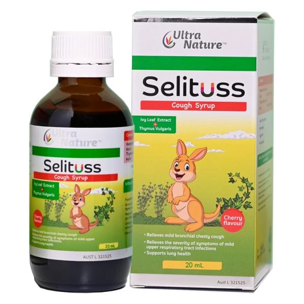 Siro Selituss Cough Syrup thảo dược cho trẻ từ sơ sinh (100ml)