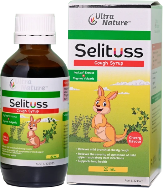 Siro Selituss Cough Syrup thảo dược cho trẻ từ sơ sinh (100ml)