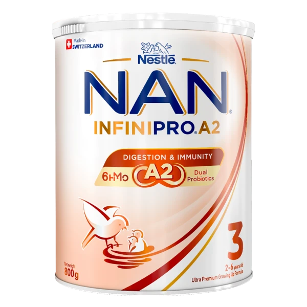 SPDDCT Nestlé NAN InfiniPro A2 3 800g (2-6 tuổi) (6HMO)