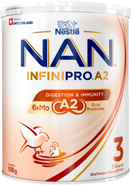 SPDDCT Nestlé NAN InfiniPro A2 3 800g (2-6 tuổi) (6HMO)
