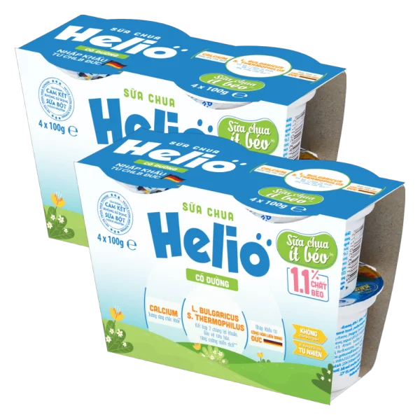 Combo 2 Sữa chua Helio có đường
