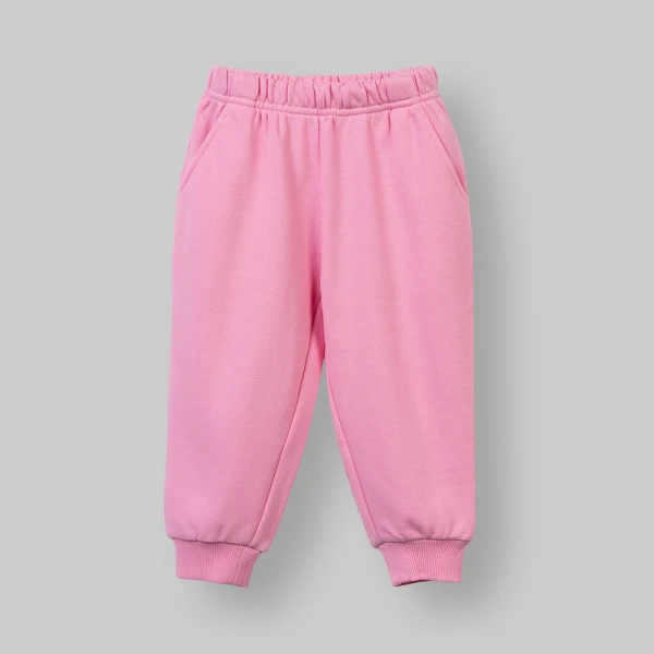 Bộ đông bé gái dài Animo FW26 ST0726033 (1Y-4Y,Hồng-Trắng)