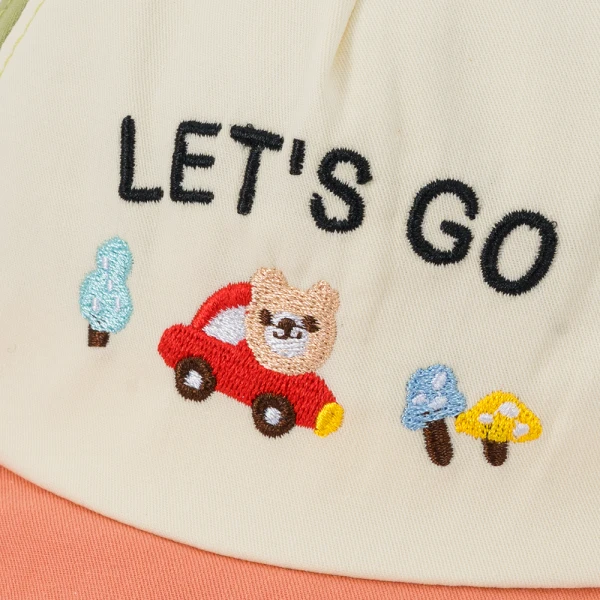 Nón bé trai lưỡi trai 1-3Y Animo A2607_MN016 (48cm,Xanh-Đỏ)