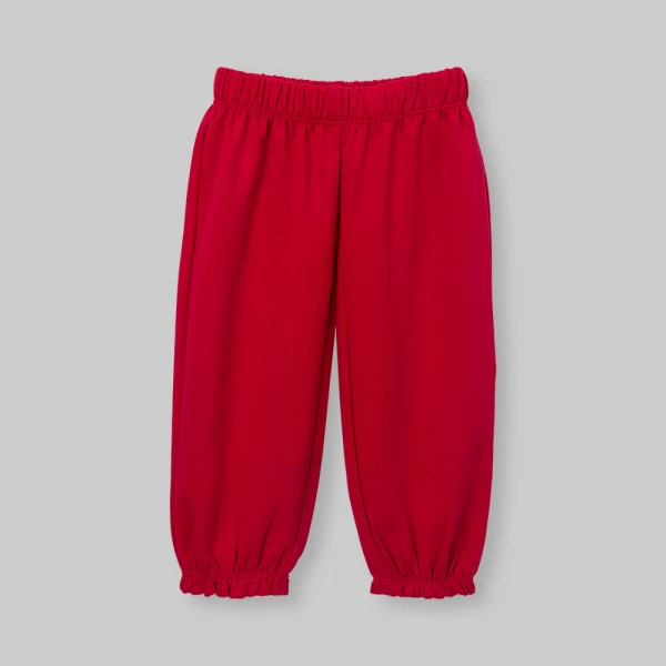 Bộ đông bé gái dài Animo noel FW26 LU0726026 (1Y-4Y,Trắng-Đỏ)