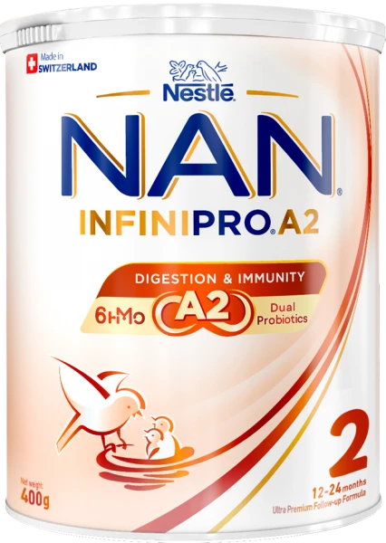 SPDDCT Nestlé NAN InfiniPro A2 2 400g (1-2 tuổi) (6HMO)