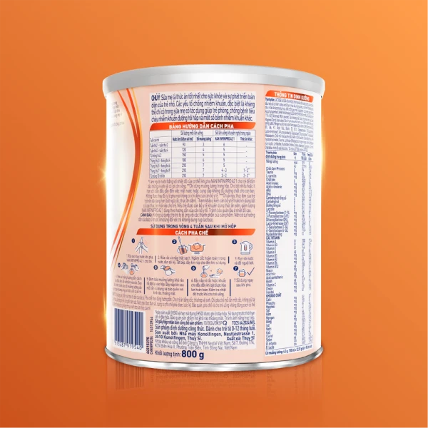 Sữa Nestlé NAN INFINIPRO A2 số 1 cho bé 0-12 tháng (800g)