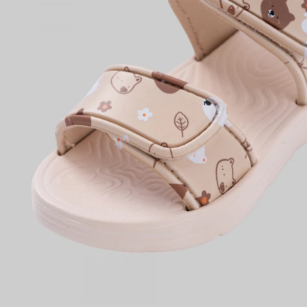 Sandal bé gái Animo A2608_JK001 (17-21,Kem)