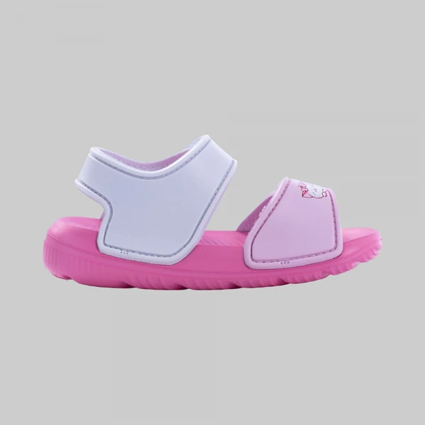 Sandal bé gái Animo A2608_JK003 (17-23,Hồng-Trắng)
