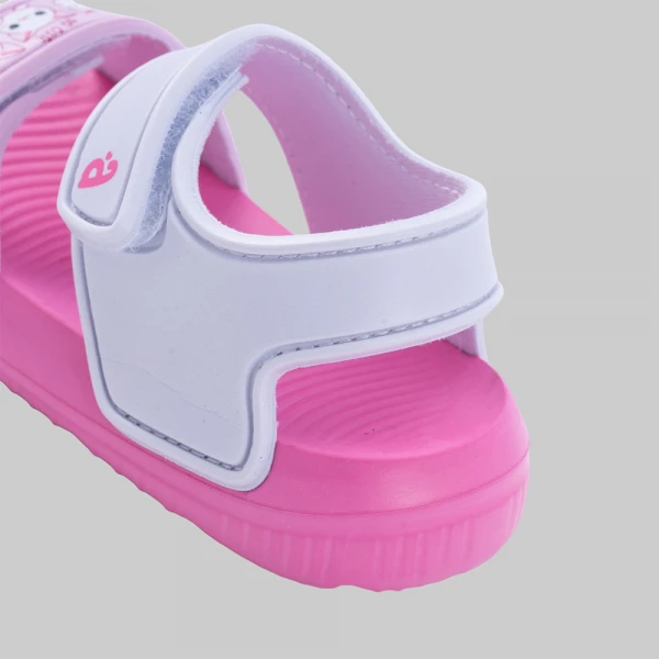 Sandal bé gái Animo A2608_JK003 (17-23,Hồng-Trắng)