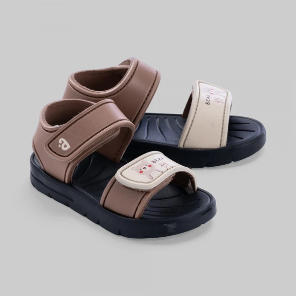Sandal bé trai Animo A2606_JK008 (17-23,Nâu đen)