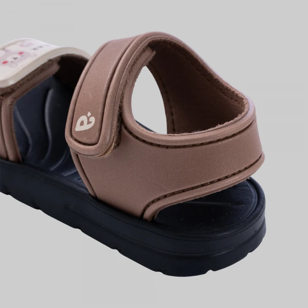 Sandal bé trai Animo A2606_JK008 (17-23,Nâu đen)
