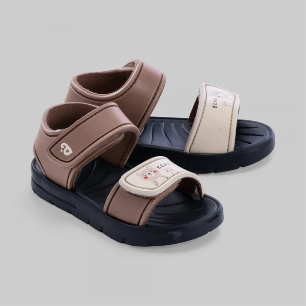 Sandal bé trai Animo A2606_JK008 (17-23,Nâu đen)