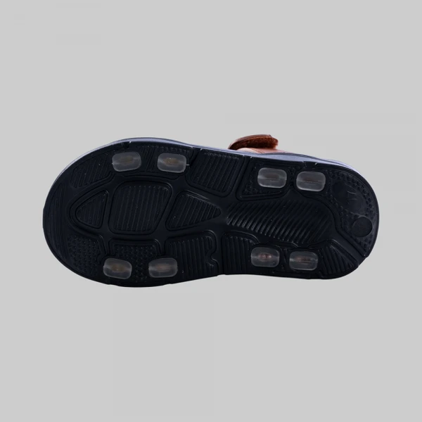 Sandal bé trai Animo A2606_JK009 (17-23,Nâu-Vàng)