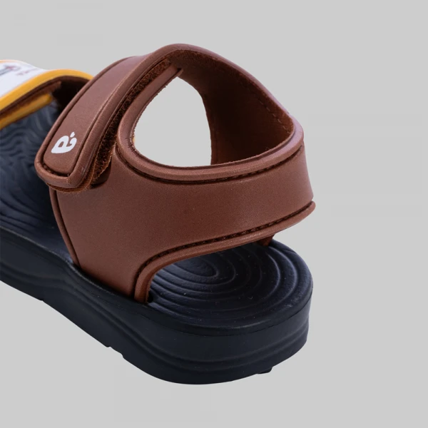 Sandal bé trai Animo A2606_JK009 (17-23,Nâu-Vàng)