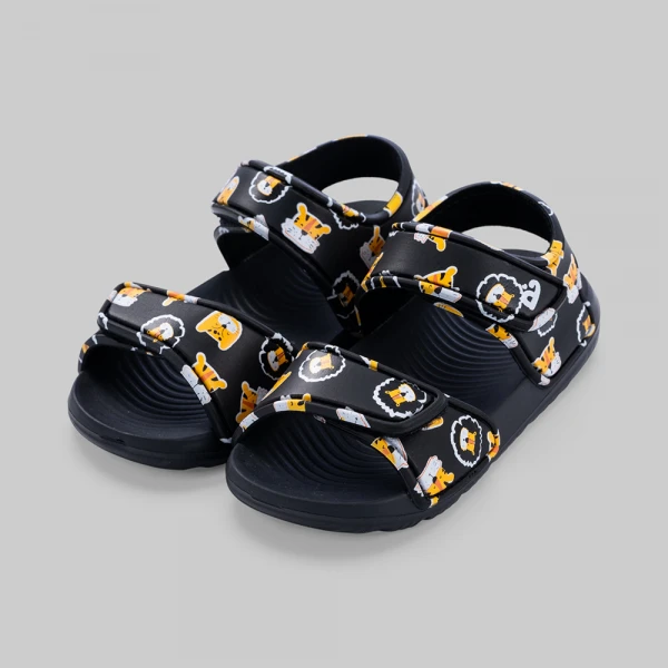 Sandal bé trai Animo A2606_JK010 (17-23,Xám đen)