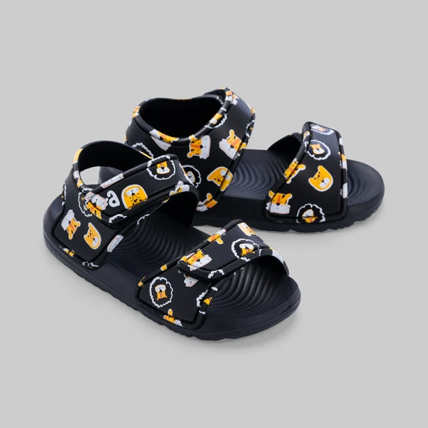 Sandal bé trai Animo A2606_JK011 (17-21,Đỏ-Xanh)
