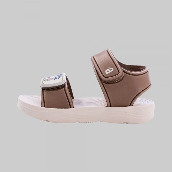 Sandal bé trai Animo A2607_JK006 (17-23,Trắng-Nâu)