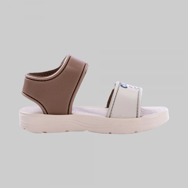 Sandal bé trai Animo A2607_JK006 (17-23,Trắng-Nâu)