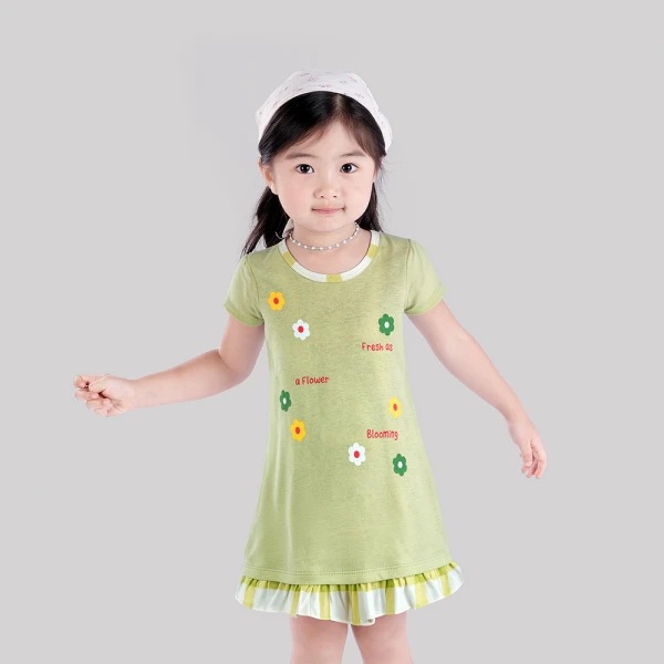 Đầm bé gái Animo Easy FW26 TX0726048 (4Y,Bơ)
