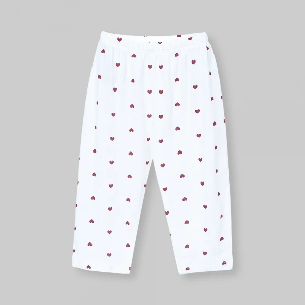 Bộ bé gái dài Animo Easy FW26 TX0926021 (1Y-4Y,Hồng-trắng)