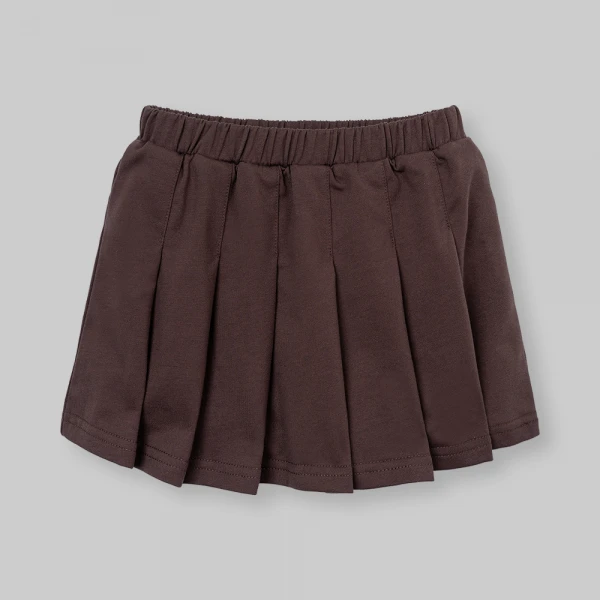Bộ đông áo tay dài chân váy Animo gấu nâu FW26 TX0726044 (1Y-4Y,Be-Nâu)