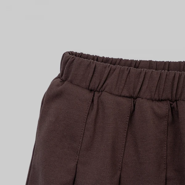Bộ đông áo tay dài chân váy Animo gấu nâu FW26 TX0726044 (1Y-4Y,Be-Nâu)