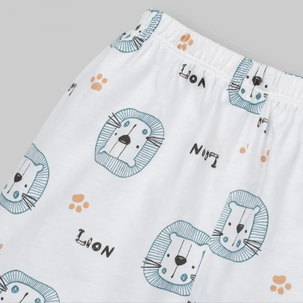 Bộ bé trai ngắn Animo Easy SU26 HN0726018 (1-4Y,Trắng)