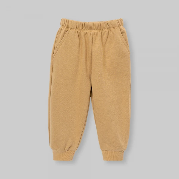 Bộ đông bé trai dài Animo Gấu nâu FW26 ST0726032 (1-4Y, Nâu-Nâu nhạt)