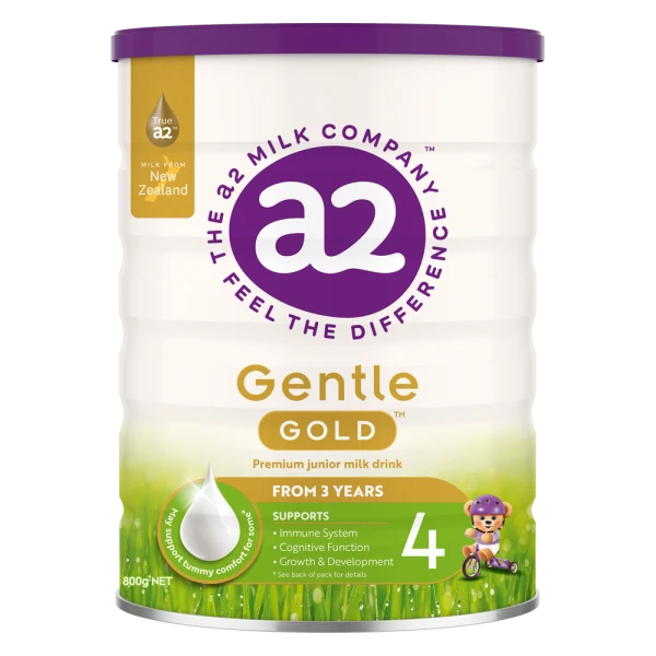 Sản phẩm dinh dưỡng công thức cho trẻ từ 3 tuổi a2 Gentle Gold Premium Junior Milk Drink (800g)