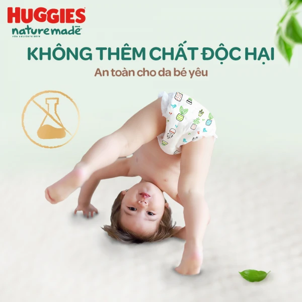 Tã quần siêu cao cấp Huggies Platinum Nature Made XXXL 28 miếng