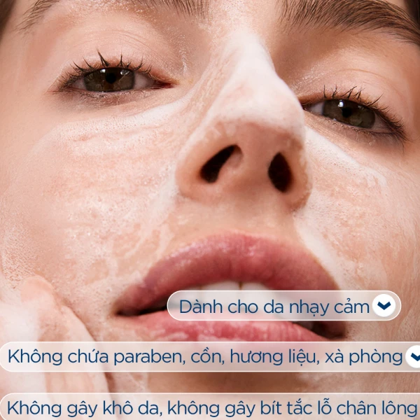 Gel rửa mặt tạo bọt cho da nhạy cảm Bioderma Sensibio Gel Moussant 200ml