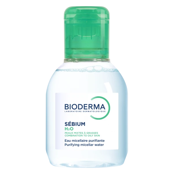 Dung dịch làm sạch và tẩy trang Micellar cho da hỗn hợp và da dầu Bioderma Sébium H2O 100ml