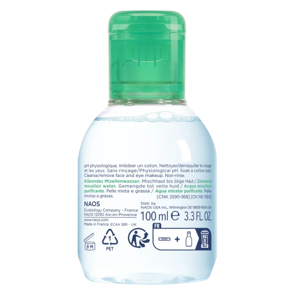 Dung dịch làm sạch và tẩy trang Micellar cho da hỗn hợp và da dầu Bioderma Sébium H2O 100ml