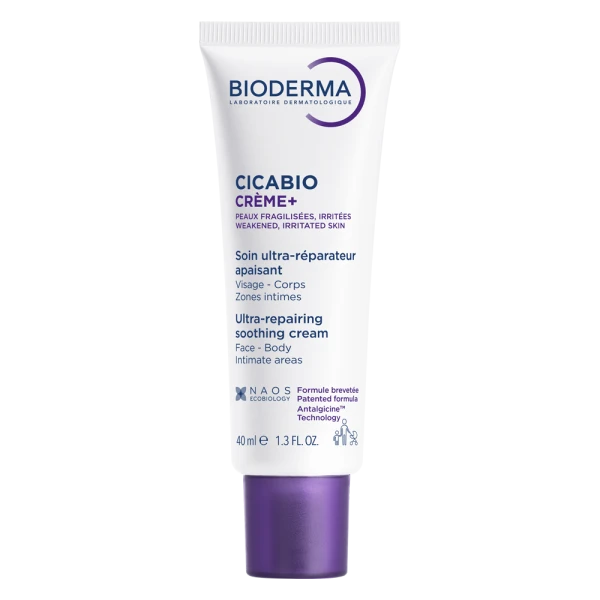 Kem phục hồi da tổn thương và ngăn ngừa sẹo Bioderma Cicabio Crème+ 40ml