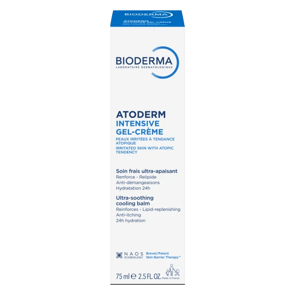 Kem gel dưỡng ẩm và làm dịu dạng gel cho ra rất lhô đến viêm da cơ địa Atoderm Intensive gel-crème 75ml