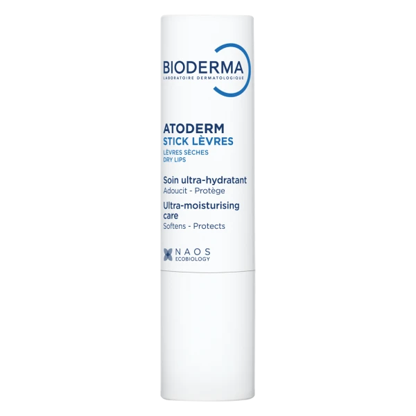 Son dưỡng môi khô nứt nẻ và tổn thương Bioderma Atoderm Stick Levres 4g