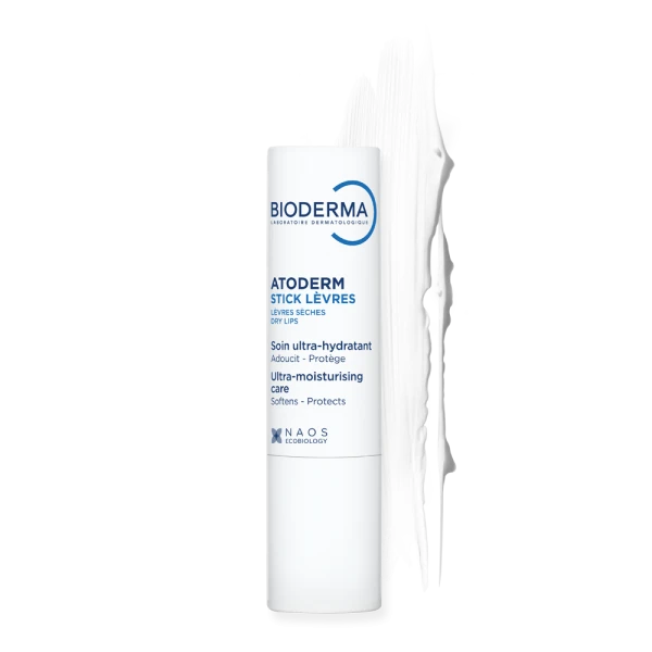 Son dưỡng môi khô nứt nẻ và tổn thương Bioderma Atoderm Stick Levres 4g