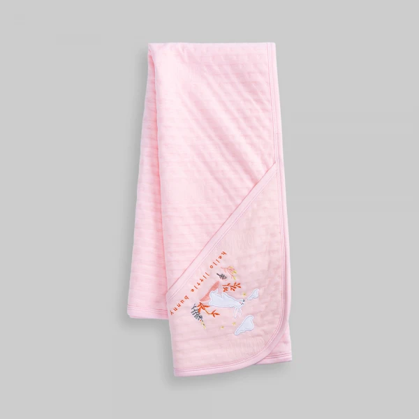 Khăn choàng ủ đa năng 2 trong 1 Animo T2608_VD002 (80x100cm, Hồng) *Giao hoạ tiết ngẫu nhiên
