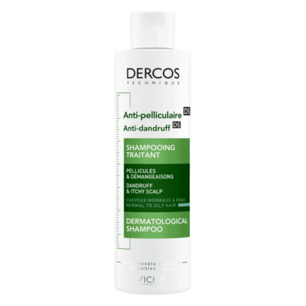 Dầu gội Vichy Dercos Anti-Dandruff DS hỗ trợ làm sạch gàu cho da đầu dầu (200ml)