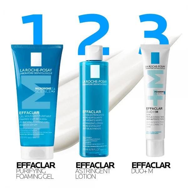 Gel rửa mặt La Roche-Posay Effaclar cho da dầu mụn từ 10 tuổi (200ml)