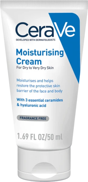 Kem dưỡng ẩm CeraVe Moisturising Cream cho da khô đến rất khô (50ml)